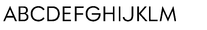 Ordine Light Font UPPERCASE