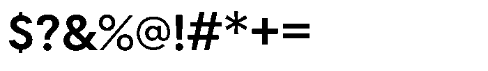 Ordine Medium Font OTHER CHARS