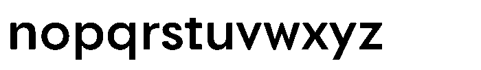 Ordine Medium Font LOWERCASE