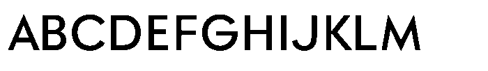 Ordine Regular Font UPPERCASE