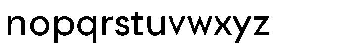 Ordine Regular Font LOWERCASE