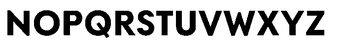 Ordine Semi Bold Font UPPERCASE