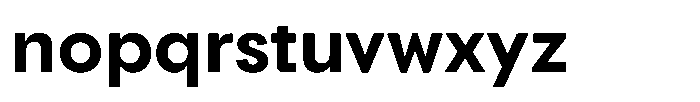 Ordine Semi Bold Font LOWERCASE