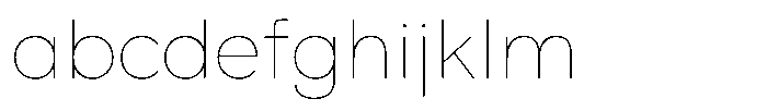 Ordine Thin FONT