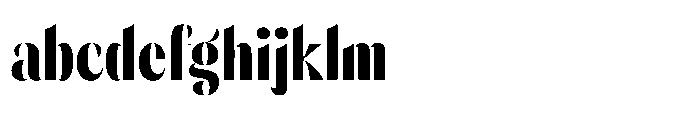 Orelo Compressed Bold FONT