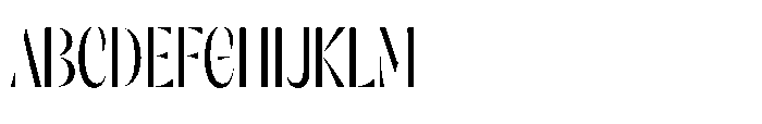 Orelo Compressed Regular Font UPPERCASE