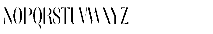Orelo Compressed Regular Font UPPERCASE