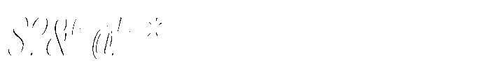 Orelo Compressed Thin Italic Font OTHER CHARS