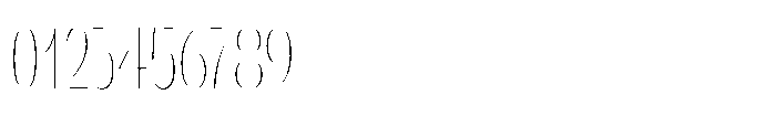 Orelo Compressed Thin Font OTHER CHARS