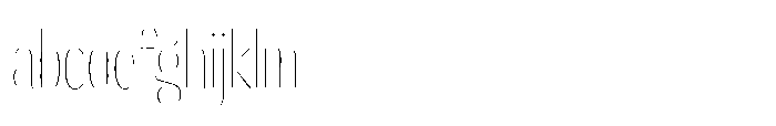 Orelo Compressed Thin FONT