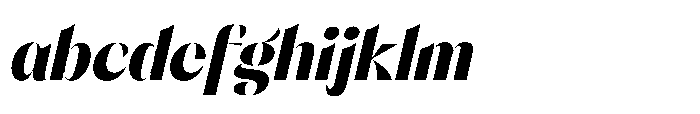 Orelo Condensed Black Italic FONT