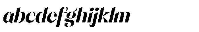 Orelo Condensed Bold Italic FONT