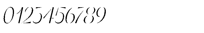 Orelo Condensed Light Italic Font OTHER CHARS