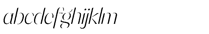 Orelo Condensed Light Italic FONT