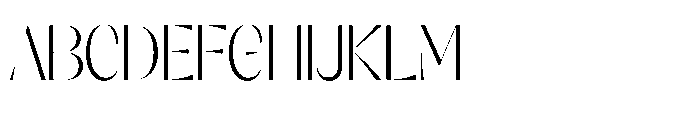 Orelo Condensed Light Font UPPERCASE