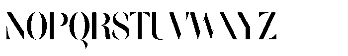 Orelo Condensed Medium Font UPPERCASE