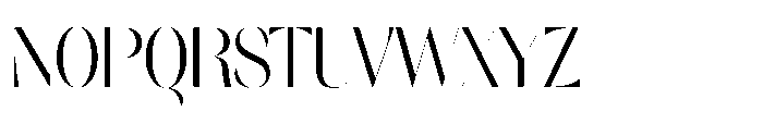 Orelo Condensed Regular Font UPPERCASE