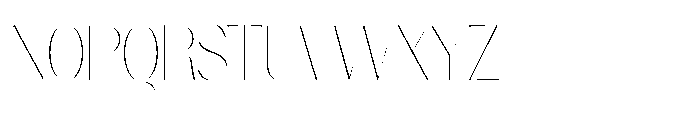 Orelo Condensed Thin Font UPPERCASE