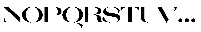 Orelo Expanded Black Font UPPERCASE