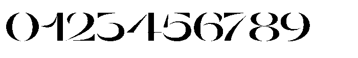Orelo Expanded Bold Font OTHER CHARS
