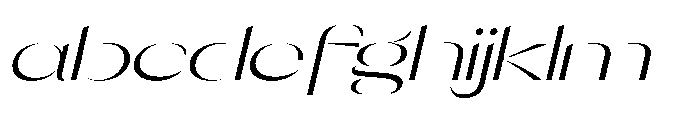 Orelo Expanded Italic FONT