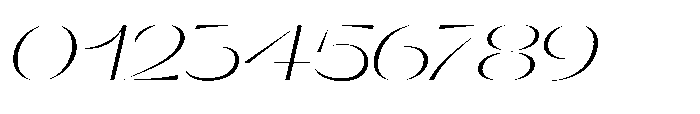 Orelo Expanded Light Italic Font OTHER CHARS