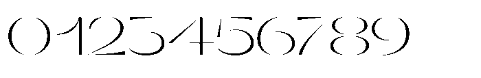Orelo Expanded Light Font OTHER CHARS
