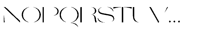 Orelo Expanded Light Font UPPERCASE