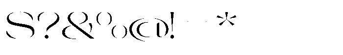 Orelo Expanded Regular Font OTHER CHARS