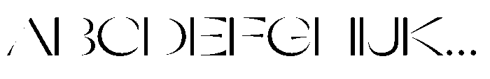 Orelo Expanded Regular Font