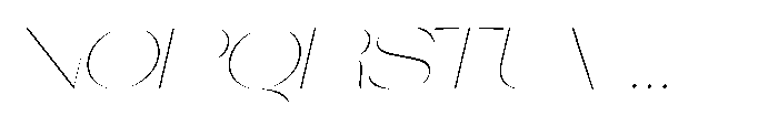 Orelo Expanded Thin Italic Font UPPERCASE