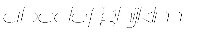 Orelo Expanded Thin Italic FONT