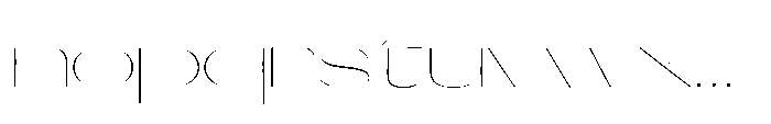 Orelo Expanded Thin Font LOWERCASE