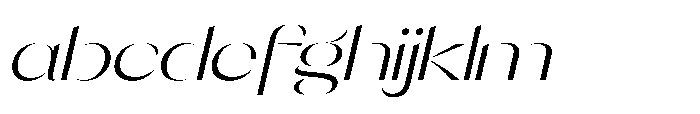 Orelo Extended Italic FONT