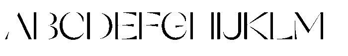 Orelo Extended Regular Font UPPERCASE