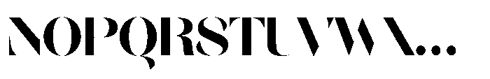 Orelo Standard Black Font UPPERCASE
