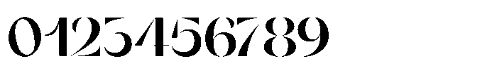 Orelo Standard Bold Font OTHER CHARS