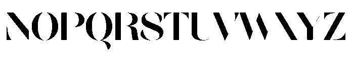 Orelo Standard Bold Font UPPERCASE