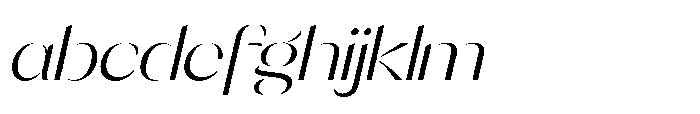 Orelo Standard Italic FONT