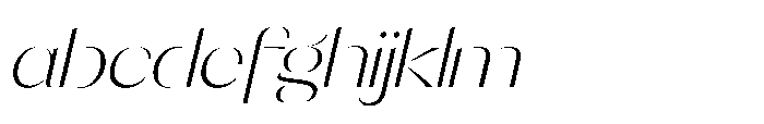 Orelo Standard Light Italic FONT