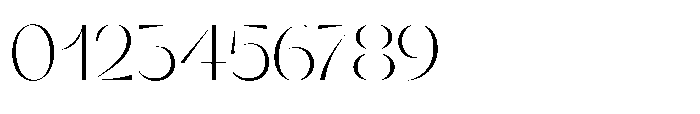 Orelo Standard Light Font OTHER CHARS