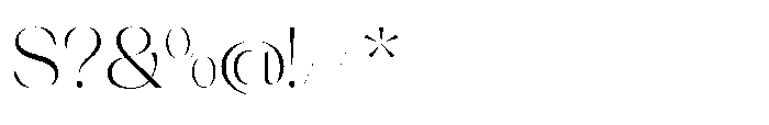 Orelo Standard Light Font OTHER CHARS