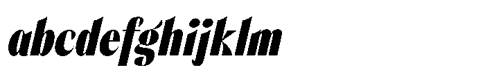 Orelo Text Compressed Black Italic FONT