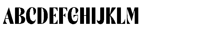 Orelo Text Compressed Black Font
