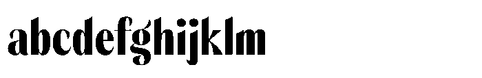 Orelo Text Compressed Bold FONT