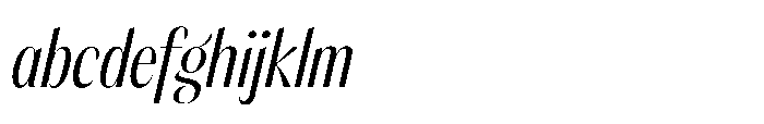 Orelo Text Compressed Italic FONT