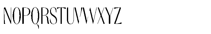 Orelo Text Compressed Light Font UPPERCASE