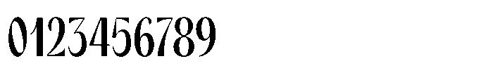 Orelo Text Compressed Medium Font OTHER CHARS
