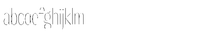 Orelo Text Compressed Thin FONT