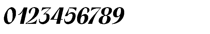 Orelo Text Condensed Black Italic Font OTHER CHARS